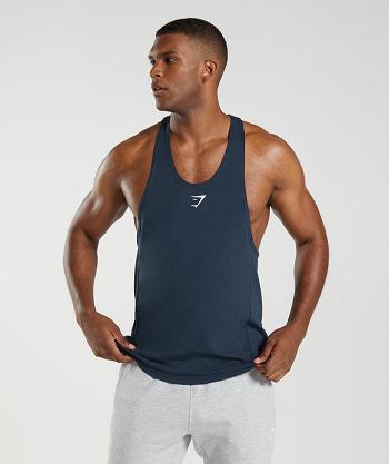 Pánské Stringers Gymshark React Tmavě Blankyt | CZ 2582VRW